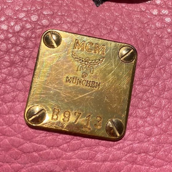 MCM Hot-pink small backpack main image 6